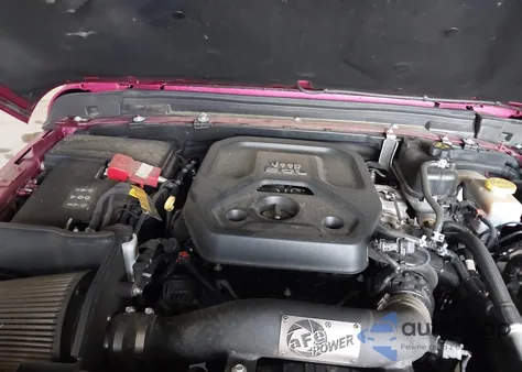 2021 Jeep Wrangler Unlimited Sahara 4X4 из США, поврежденный, VIN 1C4HJXEN4MW852853